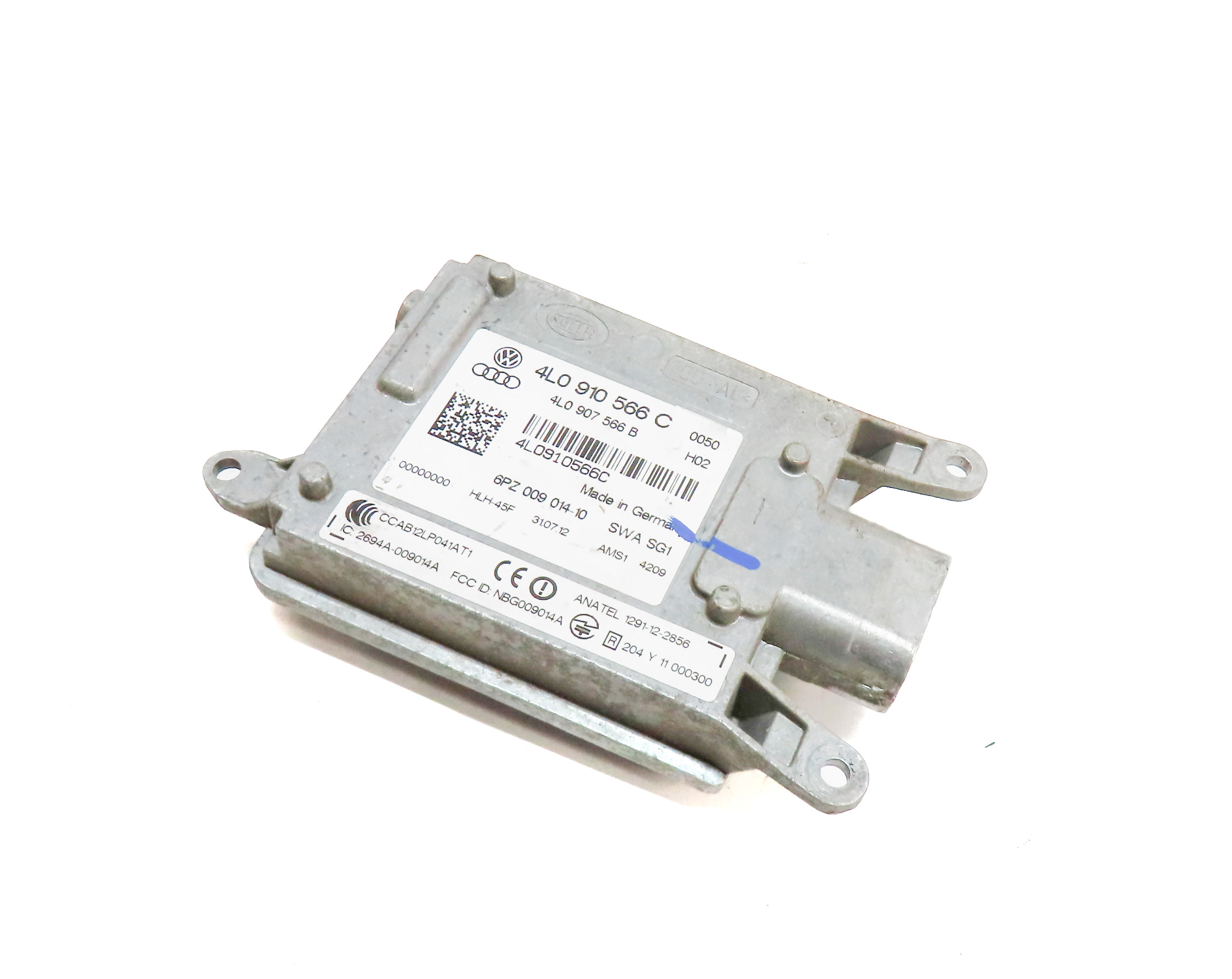 2013-2020 AUDI Q7 (4L 4M) REAR RIGHT LANE DEPARTURE BLIND SPOT MODULE (MASTER) — exact item pictured